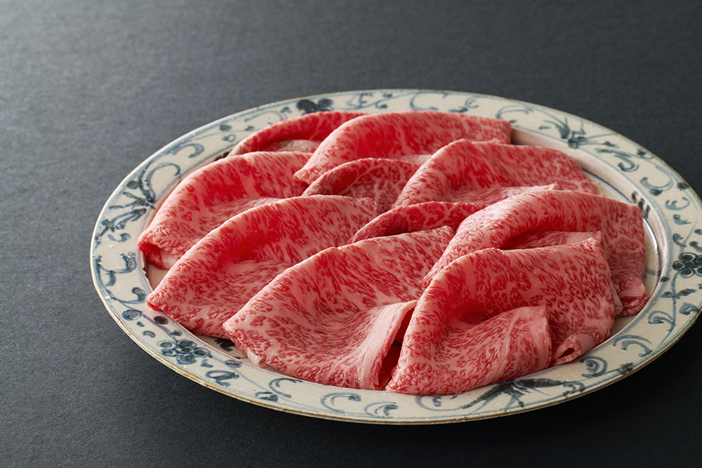 近江牛『赤身』すき焼きしゃぶしゃぶ用450g【寛閑観】【FR05