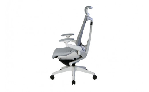 イトーキ アクトチェア ホワイトグレー オフィスチェア【