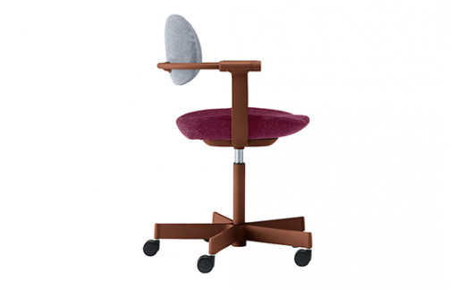 イトーキ『バーテブラ03』5本脚  抵抗付きウレタンキャスタ