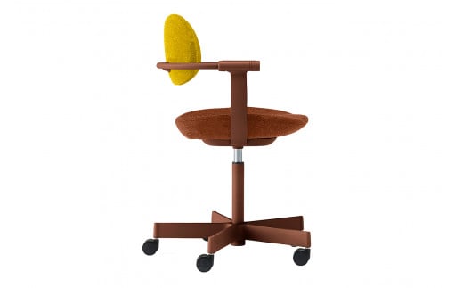 イトーキ『バーテブラ03』5本脚  抵抗付きウレタンキャスタ