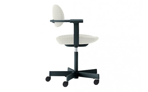 イトーキ『バーテブラ03』5本脚  抵抗付きウレタンキャスタ