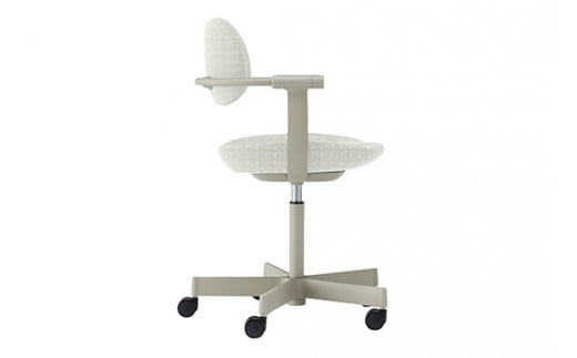 イトーキ『バーテブラ03』5本脚  抵抗付きウレタンキャスタ