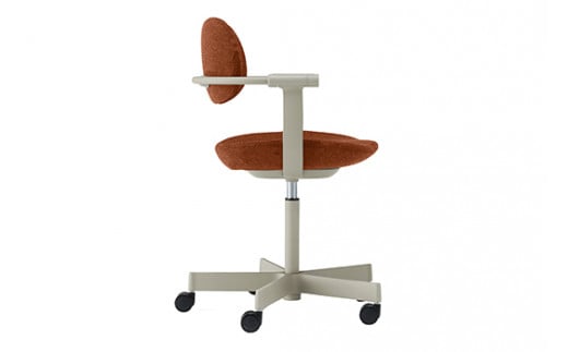 イトーキ『バーテブラ03』5本脚  抵抗付きウレタンキャスタ