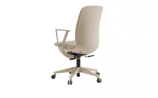 イトーキ『トルテＵ』 ハイタイプ 肘付き ナイロンキャス