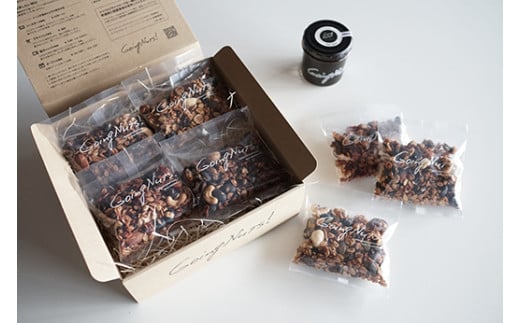 ナッツ屋さんのこだわり自家焙煎グラノーラ1週間分(カカオ
