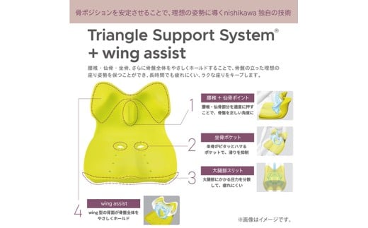 【nishikawa/西川】 Keeps クッション for beauty ネイビー【P392W】