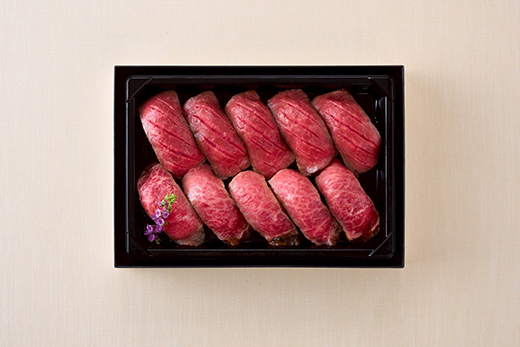 【カネ吉山本】近江牛肉寿司｜上【Y197W】