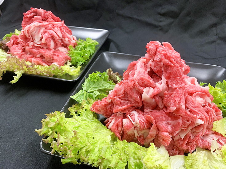 近江牛　切り落とし【1.6kg（800ｇ×2パック）】【K036W】