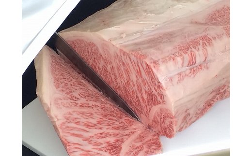 【5等級雌牛】【総本家肉のあさの】近江牛豪快ロースブロ