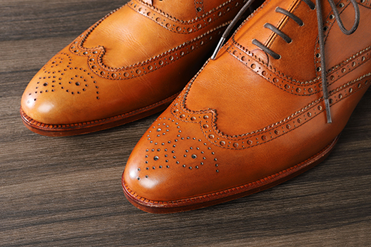 手作りにこだわったオーダーシューズ・キップ革(本革)【革