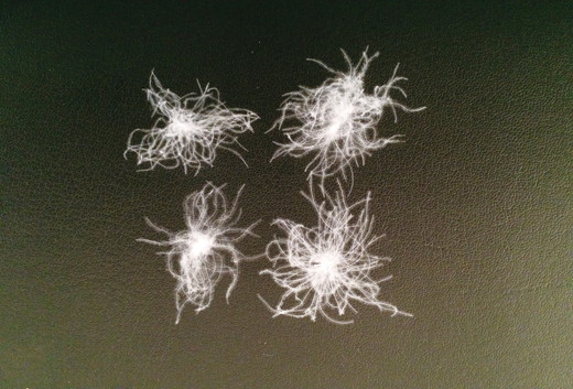 仕立て直し　羽毛ふとんシングルサイズのリフォーム　最