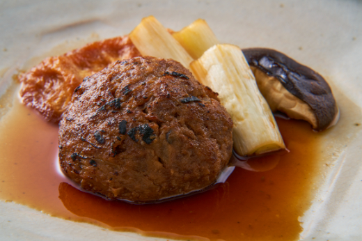 【寛閑観】じゅんじゅんハンバーグ（130g×4個入り）【FR10W