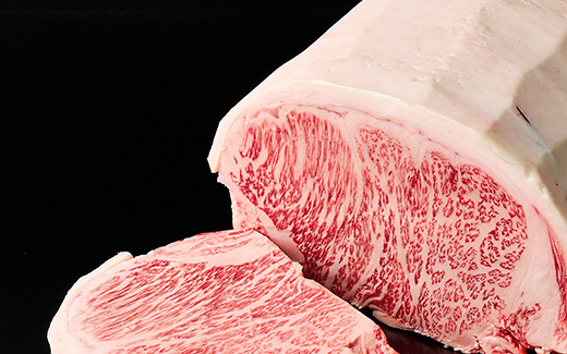 A4A5等級未経産雌牛　特撰　近江牛　厚切りサーロインステ
