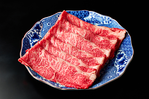 A5等級未経産雌牛　近江牛 赤身 肩ロース 食べ比べ すきや