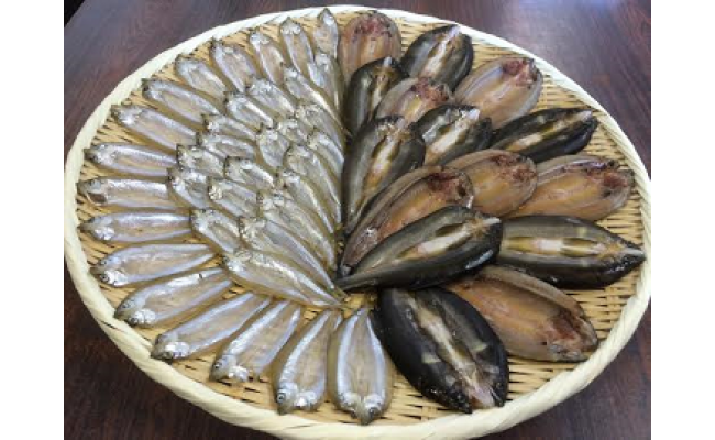 滋賀県産　鮎　琵琶湖産　わかさぎ　一夜干しセット【D007W