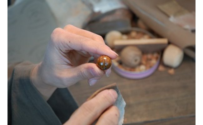 1400年の歴史を誇る近江の数珠職人が手掛けた念珠（男性用