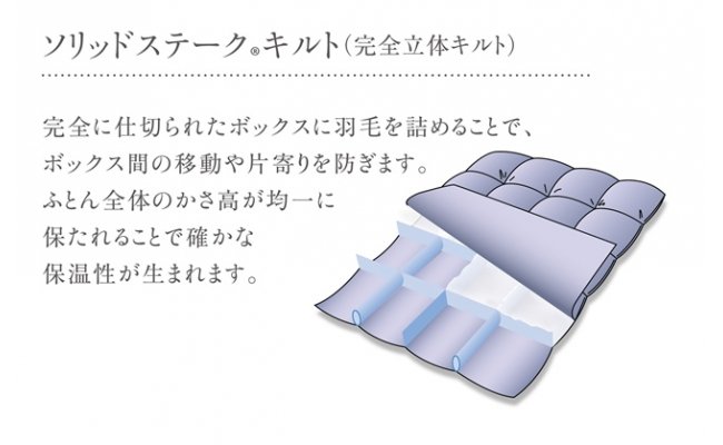 【nishikawa/西川】羽毛ふとん/ポーリッシュホワイトグースダ