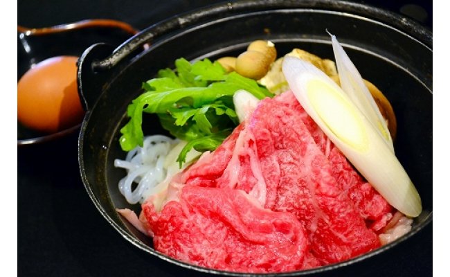 【4等級以上】黒毛和牛 近江牛 【上霜】 モモ すきやき用 