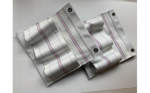 消防ホースアップサイクル【バケツ型バッグNEW】白ベース