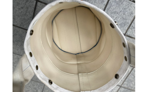 消防ホースアップサイクル【バケツ型バッグNEW】青ベース