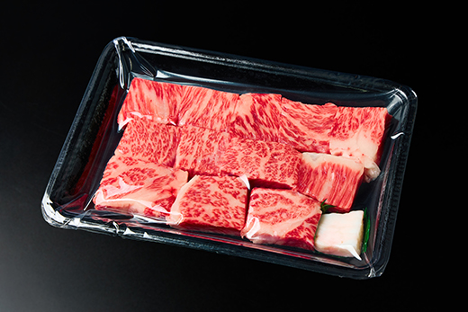 A5等級 未経産雌牛限定　近江牛サイコロステーキ　450g【FO24