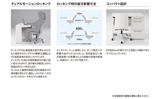 イトーキ『トルテＵ』 ロータイプ 肘付き ナイロンキャス
