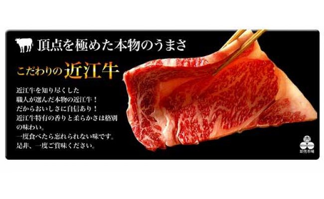 【4等級以上】厳選 近江牛 リブロースステーキ 【500ｇ（250g