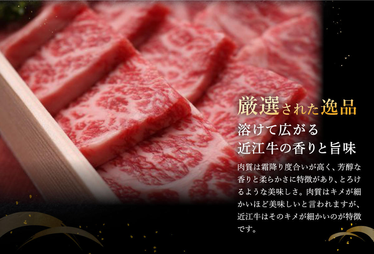 【近江牛　毛利志満】近江牛　鉄板焼・焼肉用【400ｇ】【S0