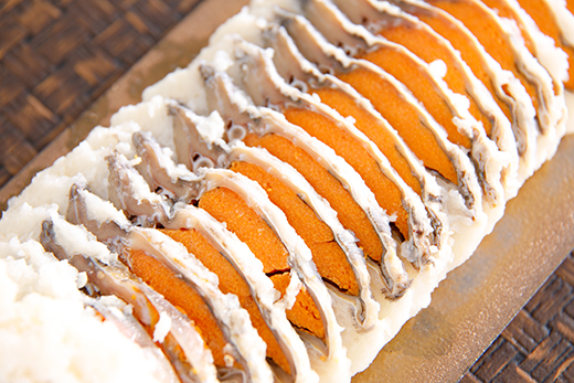 近江本にごろ　ふなずし　大スライス　【380ｇ×1尾（スラ