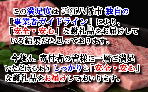 【4等級以上】近江牛バラ焼肉希少部位【500g】折箱入り【H01