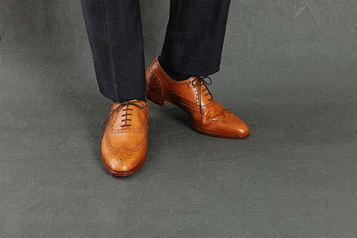 手作りにこだわったオーダーシューズ・キップ革(本革)【革