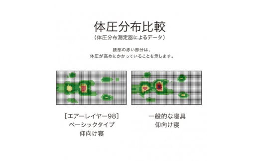 【西川】[西川エアーレイヤー98]レイヤーシート/ベーシック