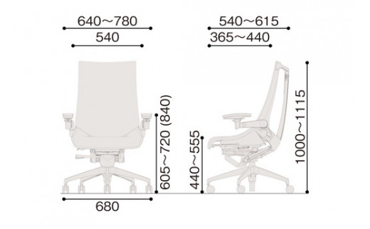 イトーキ アクトチェア ブラック×ダックブルー オフィスチ