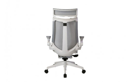イトーキ アクトチェア ホワイト×ホワイトグレー オフィス