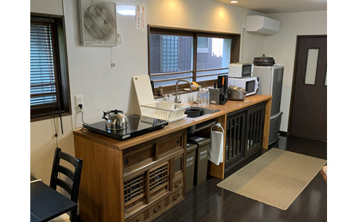 しめ縄づくり体験と八幡堀を望む100年町家ペア宿泊券【FB04W