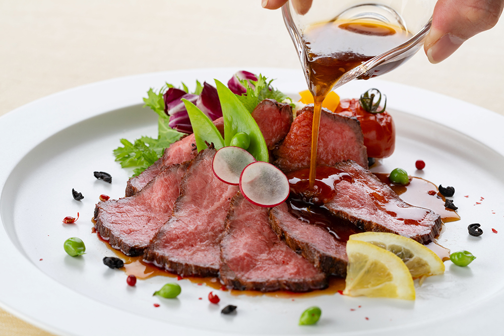 【カネ吉山本】近江牛　ローストビーフスライス300gロース