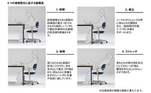 イトーキ バーテブラ03 （vertebra03）ワークチェア【 お客様