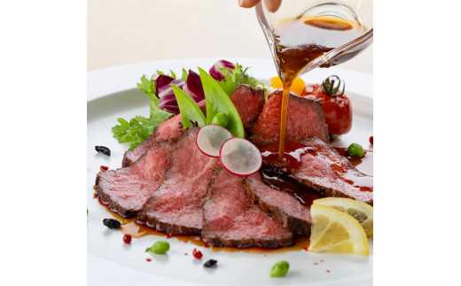 【カネ吉山本】近江牛ローストビーフスライス2段重【Y189W