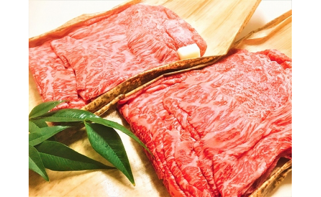 黒毛和牛 近江牛 【上霜】 モモ・カタ すきやき用 【1kg（500