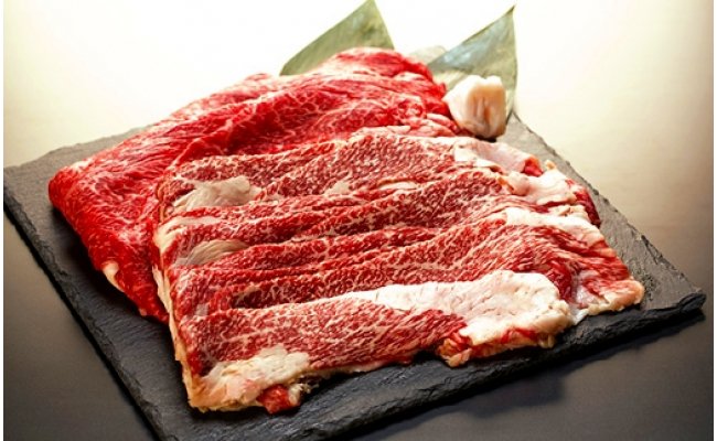 【4等級以上】近江牛　すき焼き用モモ・バラ【1kg（モモ500