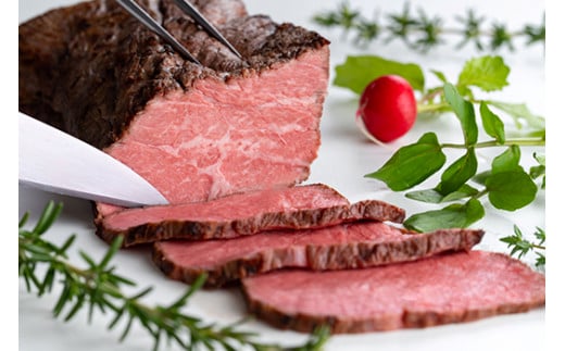 【カネ吉山本】近江牛ローストビーフ2本入（和風ポン酢・