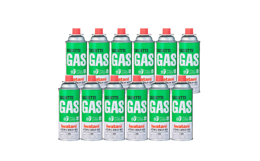 イワタニ CO2排出量実質ゼロのカセットガス（12本入り） CB-2