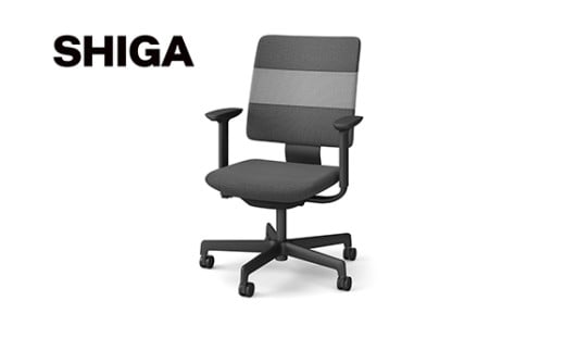 イトーキ SHIGA シガ 昇降脚 背トリプル ベースカラー:ブラッ