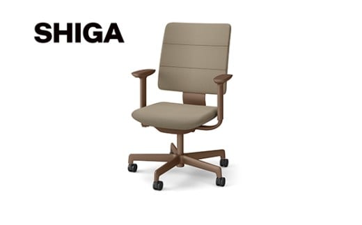 イトーキ SHIGA シガ 昇降脚 背トリプル ベースカラー:チェス