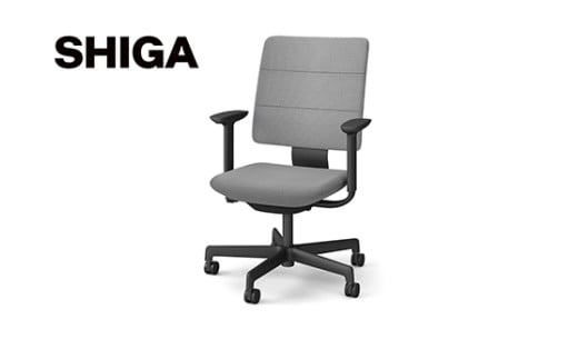 イトーキ SHIGA シガ 昇降脚 背トリプル ベースカラー : ブラ