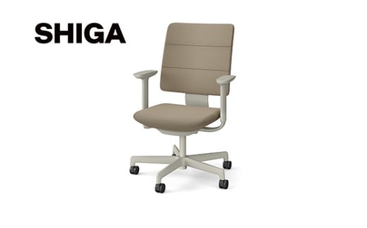 イトーキ SHIGA シガ 昇降脚 背トリプル ベースカラー:ペール