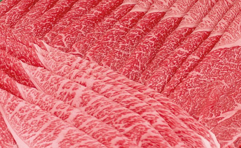純近江牛すき焼き・しゃぶしゃぶ用極上モモ肉500g
