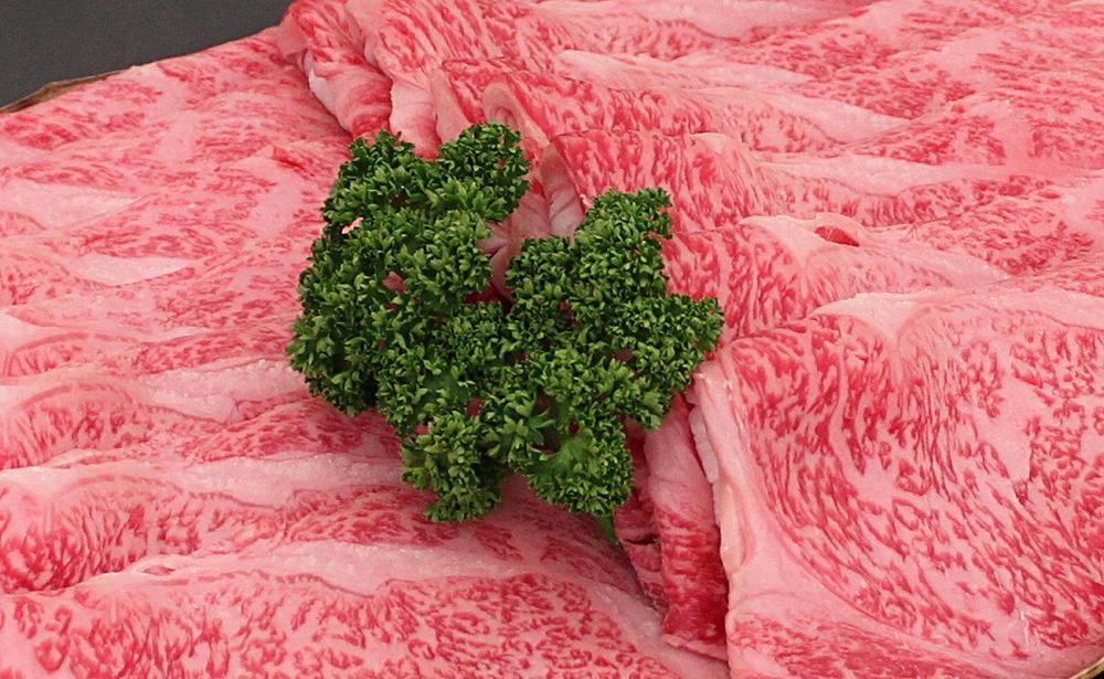 純近江牛すき焼き・しゃぶしゃぶ用厳選ロース肉1kg