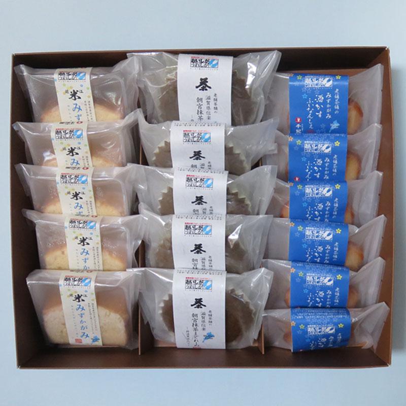 滋賀の焼き菓子３種１６個詰合せ