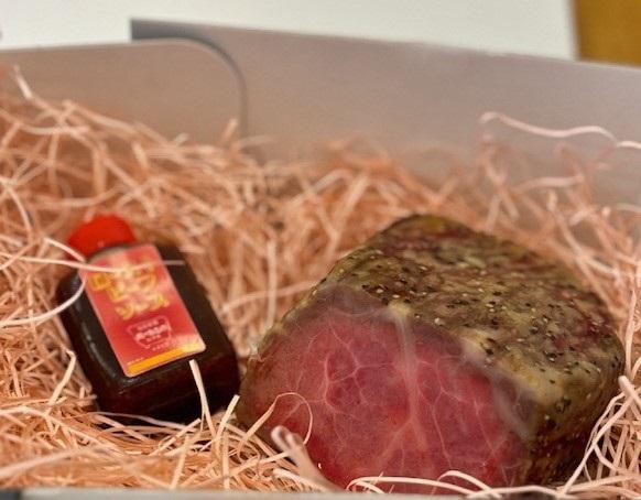 牛肉 近江牛 ローストビーフ ブロック 200g （ 200g × 1パック ） ソース付